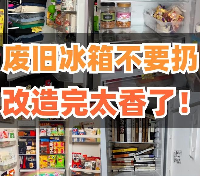 扔掉还浪费！不如留在家里妙用太多了z6尊龙网站废弃冰箱卖不了几个钱(图3)
