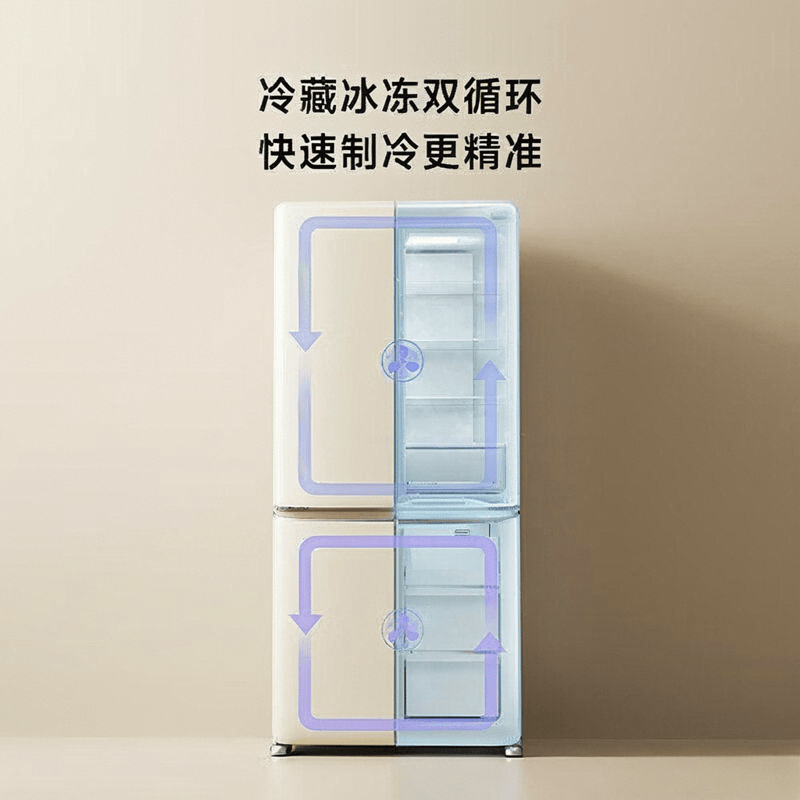 双变频冰箱省电与颜值兼备国家补贴后性价比爆表！尊龙凯时网2025年冰箱选购指南：小吉512L(图1)